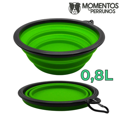 COMEDERO PLEGABLE 0,8L