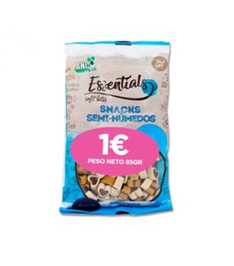 ESSENTIALS CORAZONES RELLENOS 85 gr.